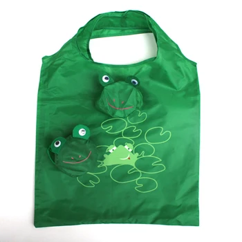 60PCS / LOT Polyester Cartoon Shopping Bag Frog Foldable Portable Storage Bag Reusable Tote Pouch Polyester Handbags
60PCS / LOT Polyester Cartoon Shopping Bag Frog Foldable Portable Storage Bag Reusable Tote Pouch Polyester Handbags