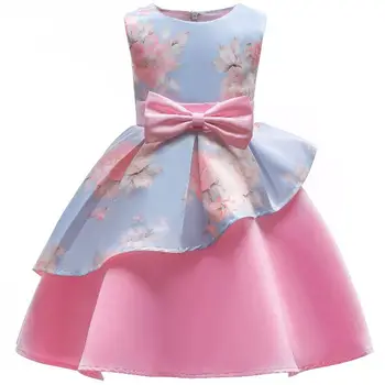 Girls festival dress Kids Christmas evening clothing pretty girls silk flower fashionable blue pink dress 3-9Y
Girls festival dress Kids Christmas evening clothing pretty girls silk flower fashionable blue pink dress 3-9Y