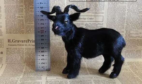 simulation black sheep 19x17cm furs goat model toy ,polyethylene resin handicraft, home decoration gift a2491
simulation black sheep 19x17cm furs goat model toy ,polyethylene resin handicraft, home decoration gift a2491