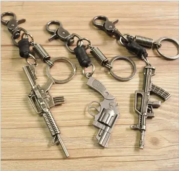 hot Classic Genuine Leather Revolver Pistol Weapon fashion Model Keychain Key Rings New Mini Gun key Chain For Men Jewelry Gift
hot Classic Genuine Leather Revolver Pistol Weapon fashion Model Keychain Key Rings New Mini Gun key Chain For Men Jewelry Gift