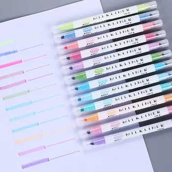 12pcs/lot Double Head Mildliner Highlighters Art Marker Highlighter Pens Pastel Markers Watercolor Fluorescent Drawing Pen
12pcs/lot Double Head Mildliner Highlighters Art Marker Highlighter Pens Pastel Markers Watercolor Fluorescent Drawing Pen