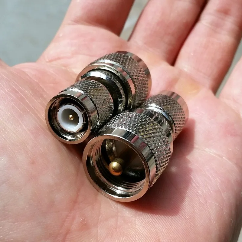 M type SL16 UHF Male to TNC male RF coaxial connector UHF to TNC connector 5pcs/lot
M type SL16 UHF Male to TNC male RF coaxial connector UHF to TNC connector 5pcs/lot
