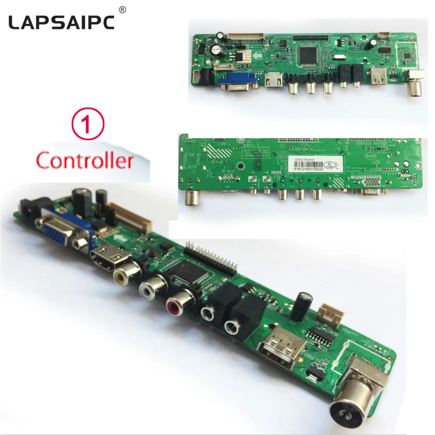 V56 Universal LCD Controller Driver Board TV HDMI VGA AV USB AUDIO LCD controller Board Support 17inch 19inch Panel 1280x1024
V56 Universal LCD Controller Driver Board TV HDMI VGA AV USB AUDIO LCD controller Board Support 17inch 19inch Panel 1280x1024