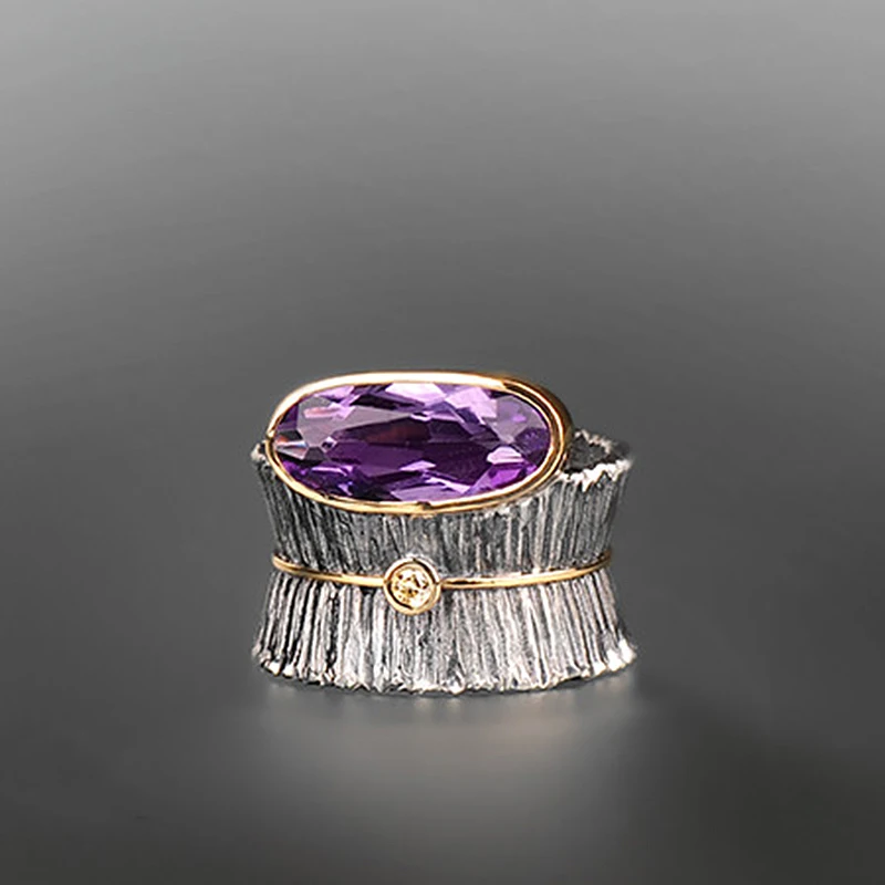 Vintage Bohemian Rings for Women Engagement Party Retro Purple Zircon Tree Bark Flower Ring Catching 2019 Jewelry Z3M292
Vintage Bohemian Rings for Women Engagement Party Retro Purple Zircon Tree Bark Flower Ring Catching 2019 Jewelry Z3M292