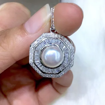 925 Silver Pendant Setting Mounting Pendant Findings and Component for Oyester Akoya Edison Pearls Corals Jade Stones Beads
925 Silver Pendant Setting Mounting Pendant Findings and Component for Oyester Akoya Edison Pearls Corals Jade Stones Beads