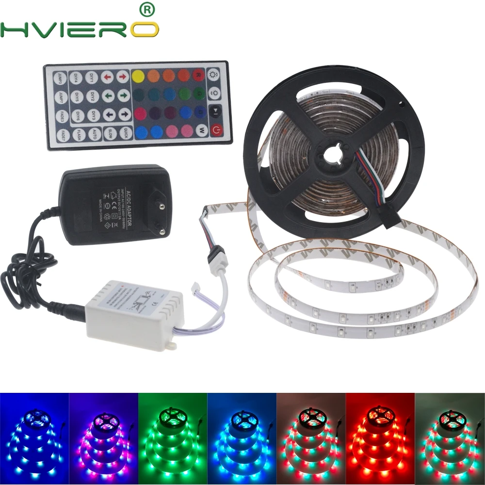 5M 300Led 3528 RGB LED Waterproof Strip DC 12V Flexible Light + 24 Key IR Remote Controller 1set Free shipping
5M 300Led 3528 RGB LED Waterproof Strip DC 12V Flexible Light + 24 Key IR Remote Controller 1set Free shipping
