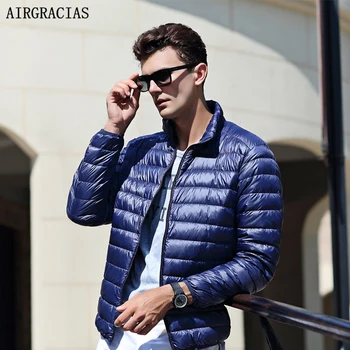 AIRGRACIAS 2019 Top Quality Men Down Jacket Light Thin 90% White Duck Down Jacket Men Parka Casual Outer coat Doudoune Homme
AIRGRACIAS 2019 Top Quality Men Down Jacket Light Thin 90% White Duck Down Jacket Men Parka Casual Outer coat Doudoune Homme