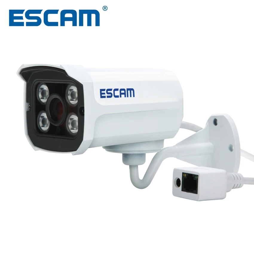 

Escam QD300 Mini Bullet IP Camera 1.0 MP HD 720P Onvif P2P IR Outdoor Surveillance Night Vision Infrared Security CCTV Camera