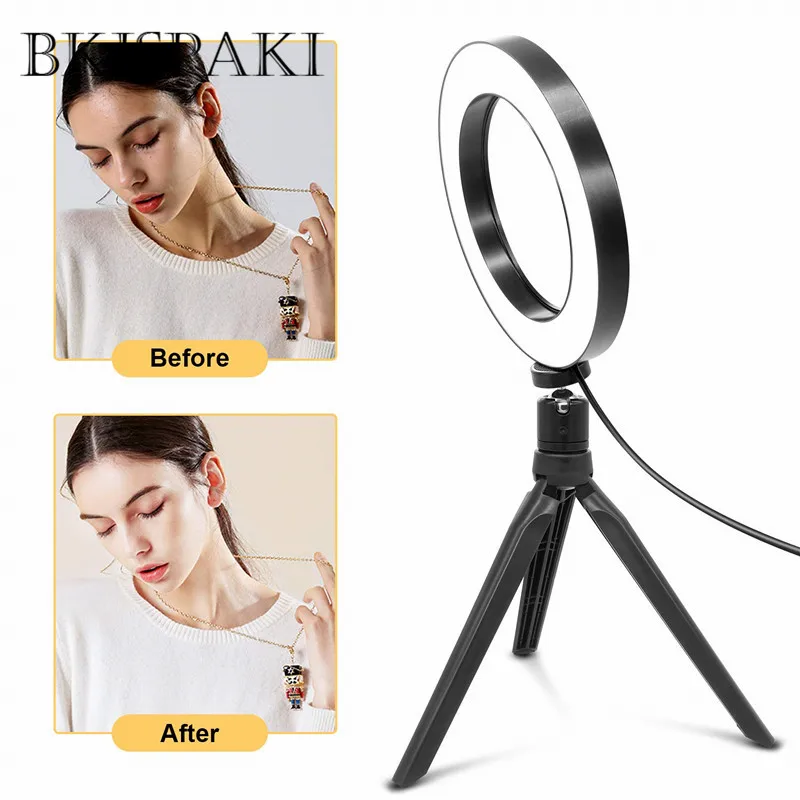 Tripod Stand Photography LED Socialite Ring Light Makeup Photographic Selfie Lamp with Cradle Head for Makeup Video Live Studio
Tripod Stand Photography LED Socialite Ring Light Makeup Photographic Selfie Lamp with Cradle Head for Makeup Video Live Studio