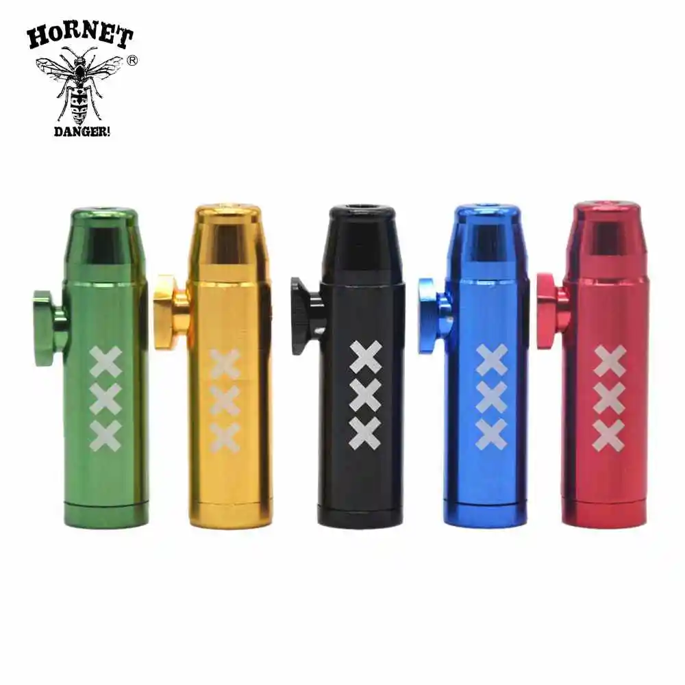 4Pcs Two Types Portable Aluminum Snuff Snorter Dispenser Powder Snuffer Bullet Rocket Sniffer With LOGO
4Pcs Two Types Portable Aluminum Snuff Snorter Dispenser Powder Snuffer Bullet Rocket Sniffer With LOGO