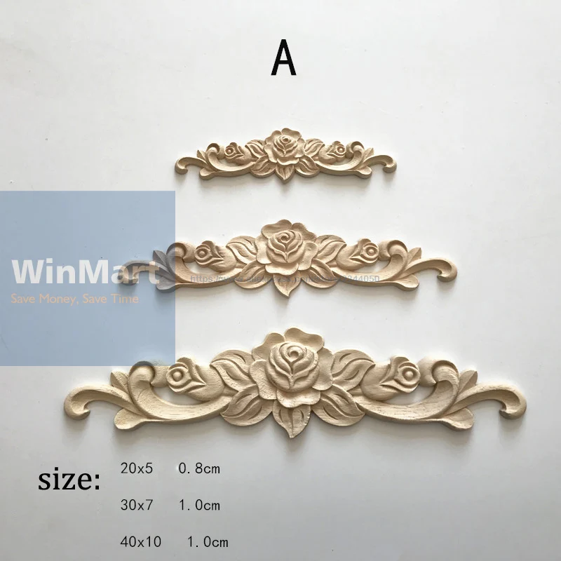 For Home Furniture Wall Cabinet Door Decor Crafts Wood Carved Decal Corner Onlay Applique Vintage Unpainted Frame 30*7 1
For Home Furniture Wall Cabinet Door Decor Crafts Wood Carved Decal Corner Onlay Applique Vintage Unpainted Frame 30*7 1