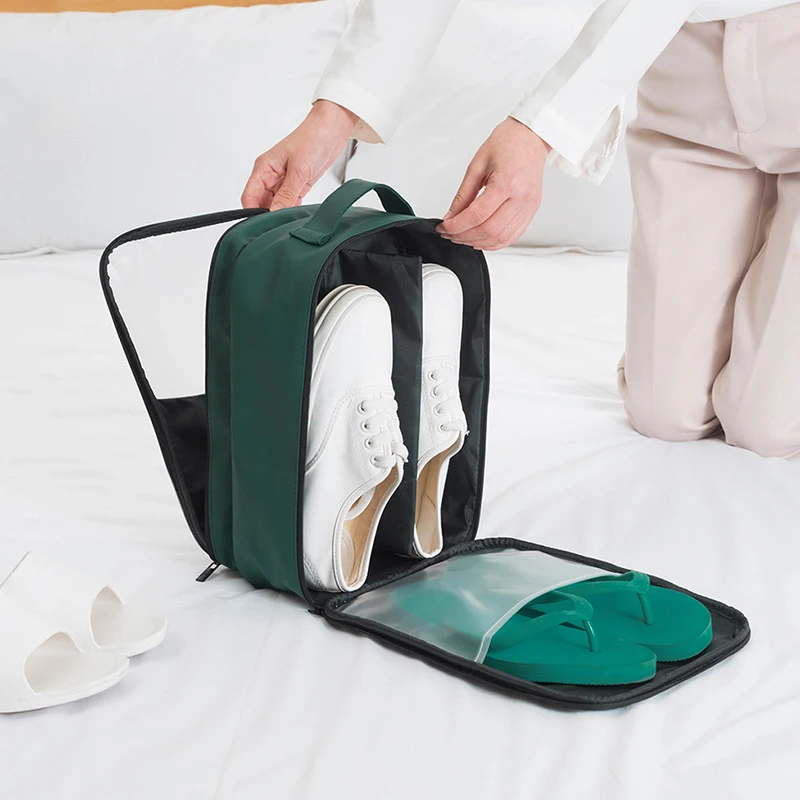 Waterproof Shoes Bag Men's Portable travel PU Tote Organizer Shoes Dustproof Cover Sorting Pouch Zip Case Suitcase Accessories
Waterproof Shoes Bag Men's Portable travel PU Tote Organizer Shoes Dustproof Cover Sorting Pouch Zip Case Suitcase Accessories