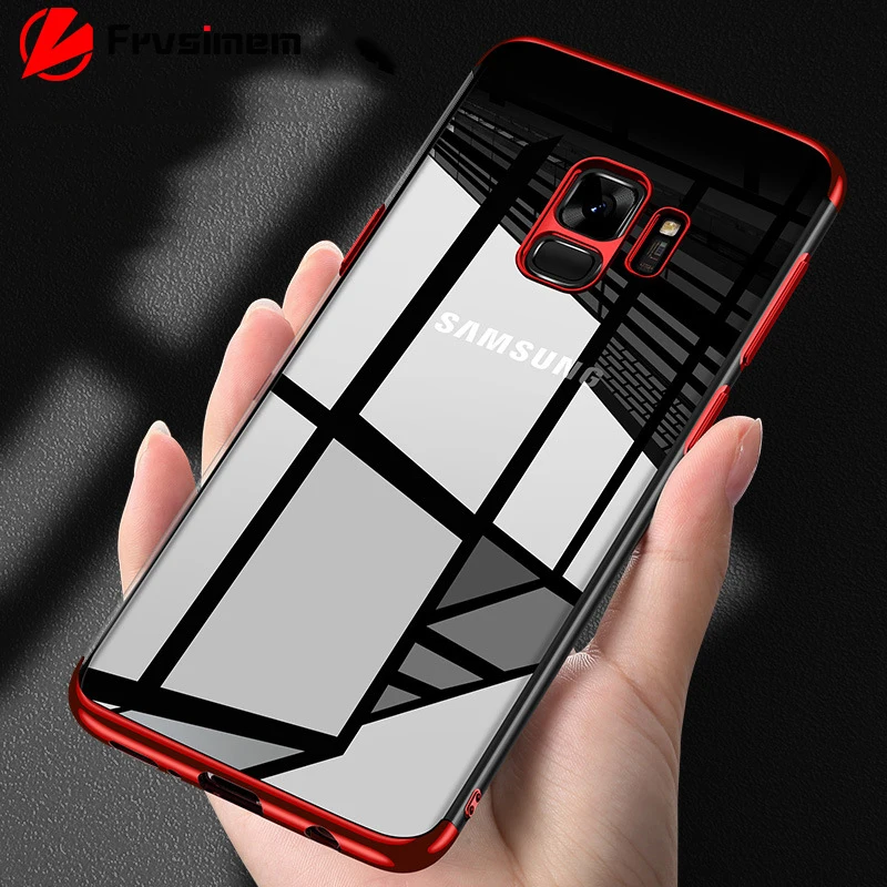 Silicon Soft Case for Samsung Galaxy S7 S8 S9 Plus S6 edge S5 A6 A8 2018 For iphone X 6 6S 7 8 SE 5s Clear Phone Plating Cover
Silicon Soft Case for Samsung Galaxy S7 S8 S9 Plus S6 edge S5 A6 A8 2018 For iphone X 6 6S 7 8 SE 5s Clear Phone Plating Cover