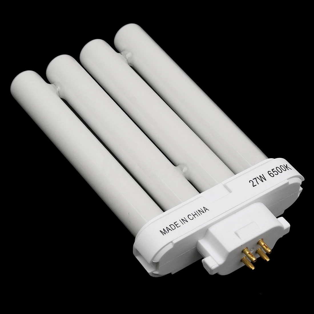 Hot 220V 27W 4 Pin Rows 6500K Double-H Quad Tube Compact Fluorescent Lamp Light Bulb Retail
Hot 220V 27W 4 Pin Rows 6500K Double-H Quad Tube Compact Fluorescent Lamp Light Bulb Retail