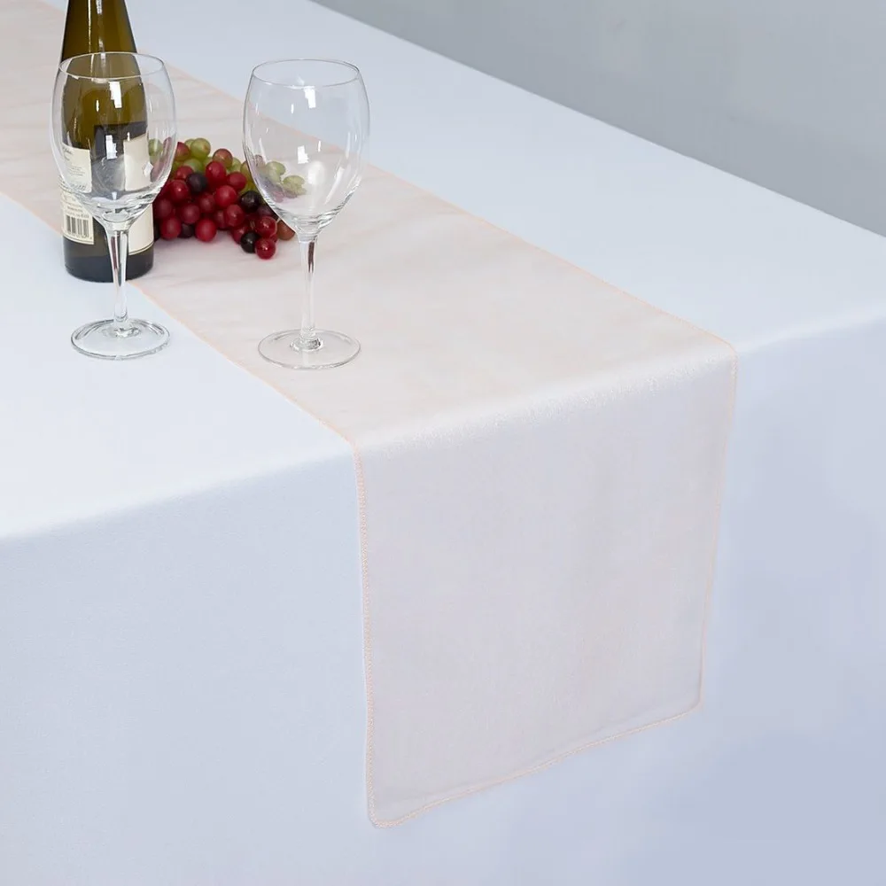 20pcs Peach Organza Table Runner Tablecloth Sashes For Wedding Party Banquet Decoration Free Shipping
20pcs Peach Organza Table Runner Tablecloth Sashes For Wedding Party Banquet Decoration Free Shipping