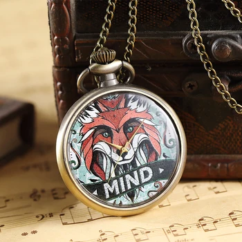 Vintage Colorful Painted Creative Cute Fox Pocket Watch Antique Necklace Chain For Children Unique Quartz Pocket Watches
Vintage Colorful Painted Creative Cute Fox Pocket Watch Antique Necklace Chain For Children Unique Quartz Pocket Watches