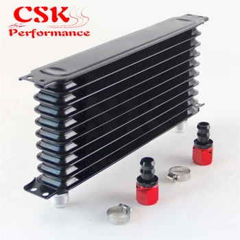 Universal 10 Row AN10 Engine Transmission Trust Oil Cooler+ Straight Hose Fittings Black
Universal 10 Row AN10 Engine Transmission Trust Oil Cooler+ Straight Hose Fittings Black
