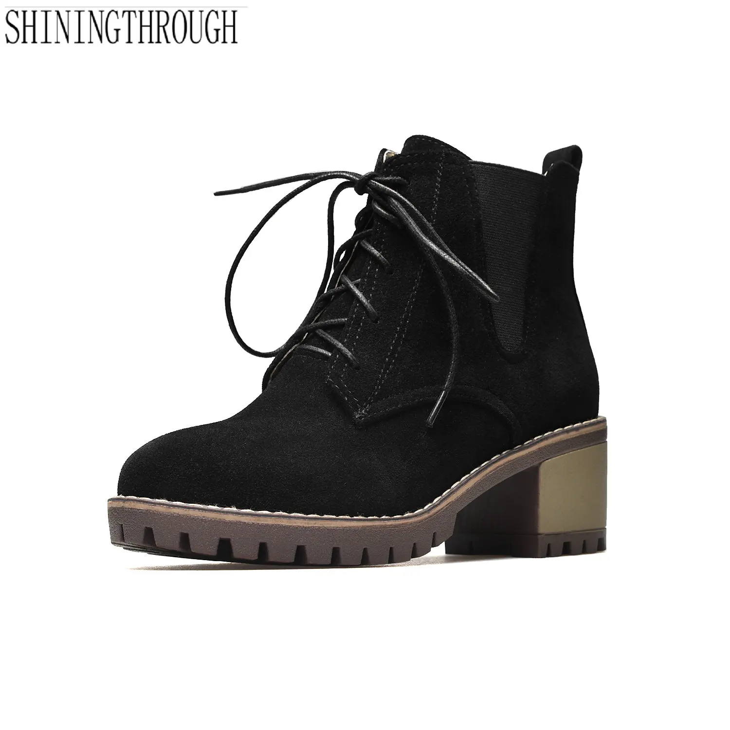 NEW women ankle boots square heels women boots lace up shoes woman spring autumn boots woman large size 34-43
NEW women ankle boots square heels women boots lace up shoes woman spring autumn boots woman large size 34-43