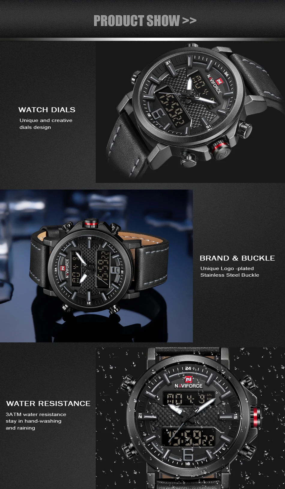 2019 NAVIFORCE New Men