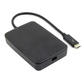 40Gbps Thunderbolt 3 USB-C Port to Thunderbolt 2 Mini DisplayPort Adapter for Display MC914
40Gbps Thunderbolt 3 USB-C Port to Thunderbolt 2 Mini DisplayPort Adapter for Display MC914