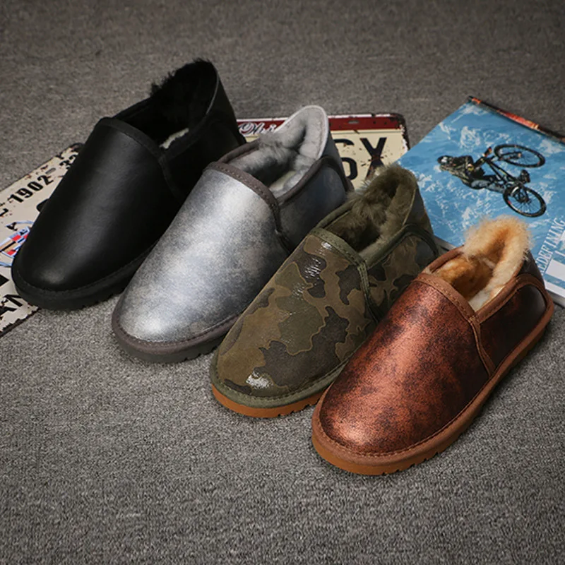 Fashion Comfortable casual lazy shoes for men to keep warm in autumn and winter. Sheepskin With Wool winter women's shoes
Fashion Comfortable casual lazy shoes for men to keep warm in autumn and winter. Sheepskin With Wool winter women's shoes