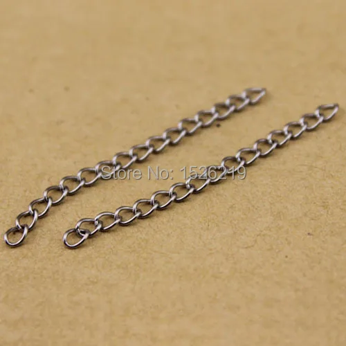 20pcs/lot 316L Stainless Steel Woman Necklace Link Extended & Extension Chains/Tail Extender Chain Diy Jewelry Findings F2254
20pcs/lot 316L Stainless Steel Woman Necklace Link Extended & Extension Chains/Tail Extender Chain Diy Jewelry Findings F2254