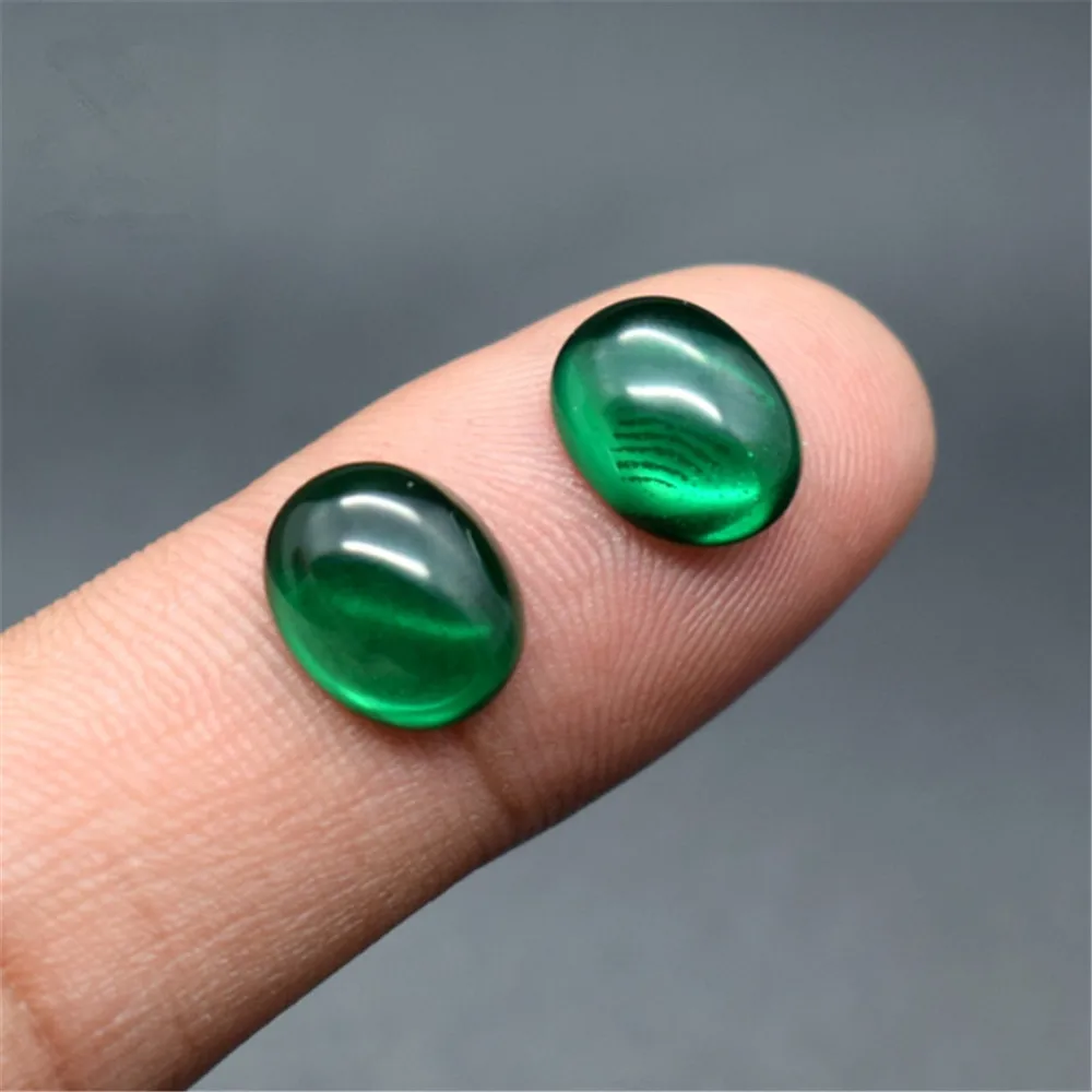 Joanlyn Emerald Oval Cabochon Smooth Polished Surface Egg Shape Rich Green Emerald Cabochon Flat Back 4 Sizes to Choose C59E
Joanlyn Emerald Oval Cabochon Smooth Polished Surface Egg Shape Rich Green Emerald Cabochon Flat Back 4 Sizes to Choose C59E