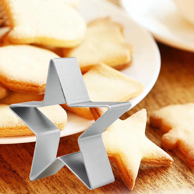 Baking Mould Baking Mould Star Heart Flower Cutter Stainless Steel Egg Mould Cookie Cutter Biscuit DIY Mold 5*5*1.8CM
Baking Mould Baking Mould Star Heart Flower Cutter Stainless Steel Egg Mould Cookie Cutter Biscuit DIY Mold 5*5*1.8CM