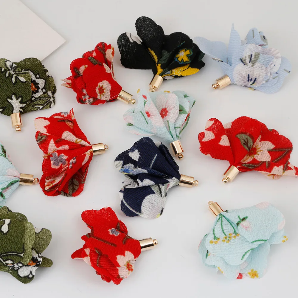 10pcs Random Mixed Flower Tassel For Earring Keychain Cellphone Straps Jewelry Silk Satin Fabric Flower Tassel Charms
10pcs Random Mixed Flower Tassel For Earring Keychain Cellphone Straps Jewelry Silk Satin Fabric Flower Tassel Charms