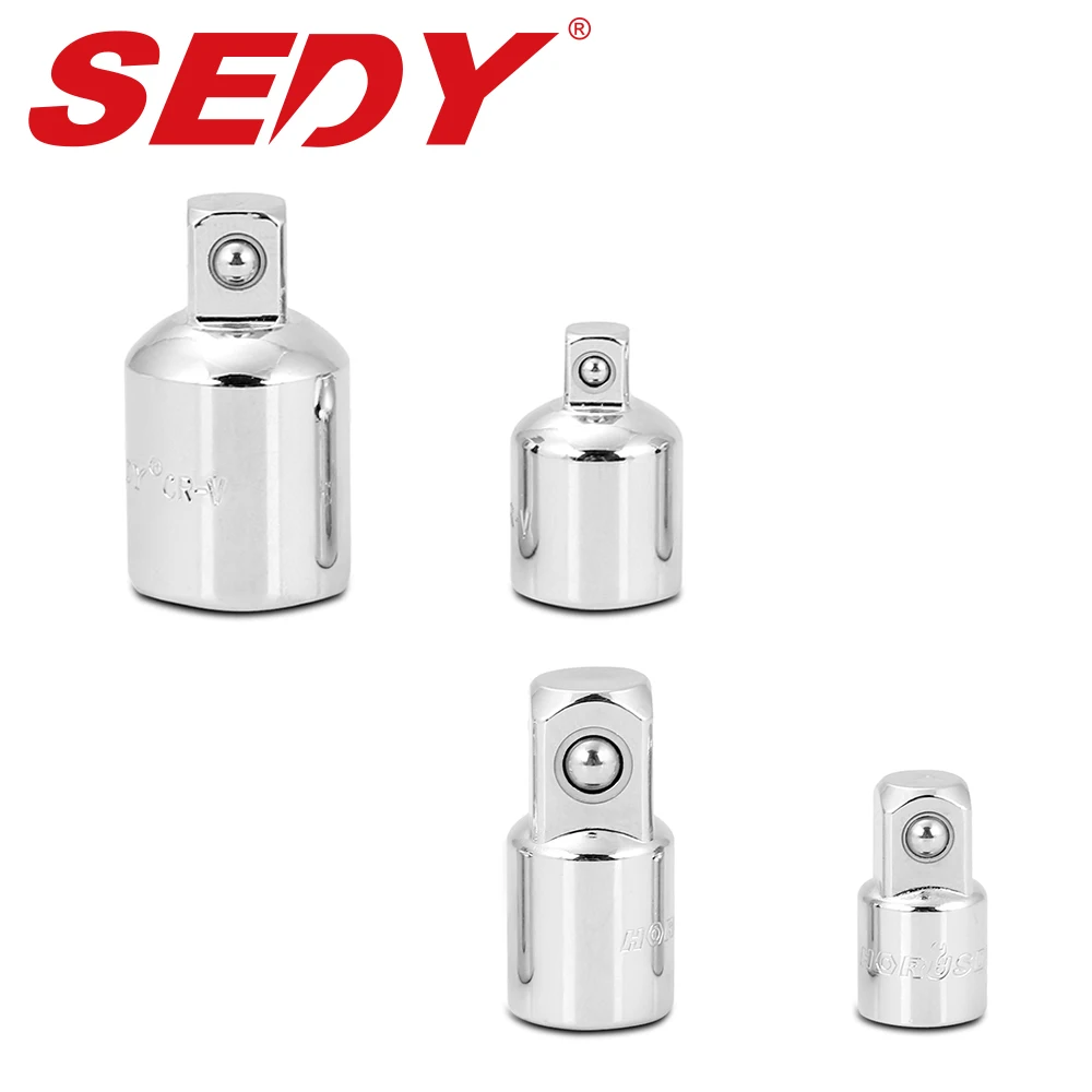 SEDY 4Pcs Ratchet Wrench Socket Spanner Keys Set Adapter and Reducer Set Drive 3/8" 1/4" 1/2" Extend Air Impact Craftsman
SEDY 4Pcs Ratchet Wrench Socket Spanner Keys Set Adapter and Reducer Set Drive 3/8" 1/4" 1/2" Extend Air Impact Craftsman