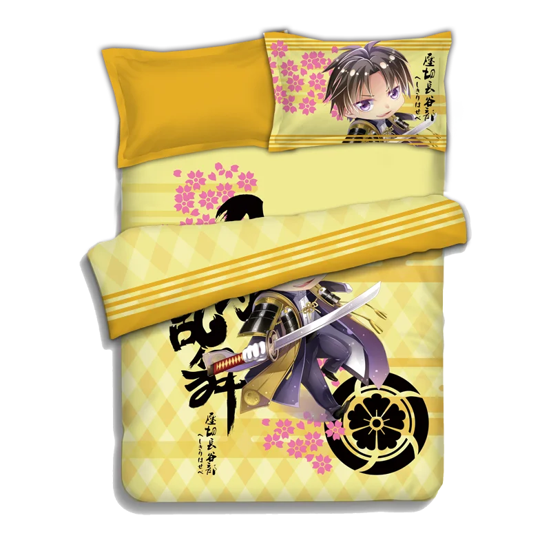 Anime Touken Ranbu Online Heshikirihasebe Bed sheets Bedding Sheet Bedding Sets Comforter Sets Quilt Cover Pillow Case 4PCS
Anime Touken Ranbu Online Heshikirihasebe Bed sheets Bedding Sheet Bedding Sets Comforter Sets Quilt Cover Pillow Case 4PCS