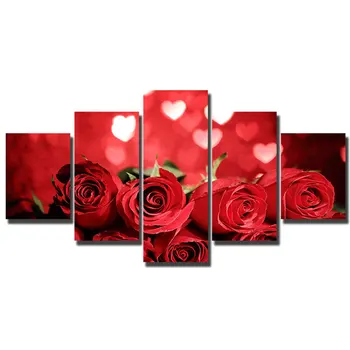 Artryst 5 pcs Loving Roses Kitchen Living Room Modern Canvas Paintings Print Art Mural Canvas Print Poster Gift Decoration WY189
Artryst 5 pcs Loving Roses Kitchen Living Room Modern Canvas Paintings Print Art Mural Canvas Print Poster Gift Decoration WY189