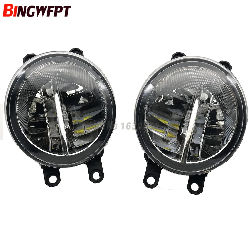 2PCS Super Bright LED Fog Head Lamp Left Right Front Fog Lights H8 H11 Socket Lamps For Toyota Vitz 2006-2012
2PCS Super Bright LED Fog Head Lamp Left Right Front Fog Lights H8 H11 Socket Lamps For Toyota Vitz 2006-2012