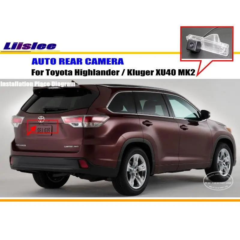 Фото Автомобильная камера заднего вида для Toyota Highlander 2006 ~ 2013 2014 / Kluger XU40 - купить