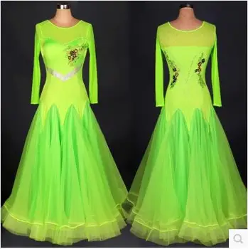 Ballroom dance costume senior gauze long sleeves Embroidery ballroom dance dress for women ballroom dance competition dresses
Ballroom dance costume senior gauze long sleeves Embroidery ballroom dance dress for women ballroom dance competition dresses