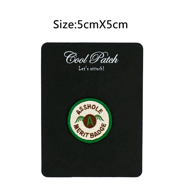 ASSHOLE MERIT BADGE MORALE PATCH MOTORCYCLE JACKET PUNK ROCKABILLY MC Embroidered Biker Vest Patch IRON ON Badge
ASSHOLE MERIT BADGE MORALE PATCH MOTORCYCLE JACKET PUNK ROCKABILLY MC Embroidered Biker Vest Patch IRON ON Badge