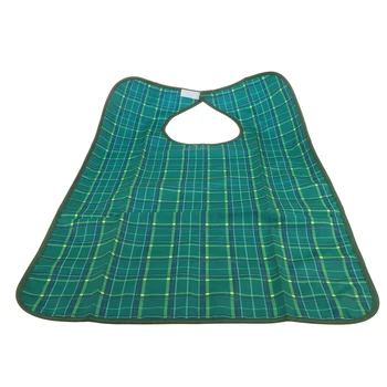 Waterproof Adult Bib Protector Disability Aid Clothes Apron Washable with Pocket Grid Style
Waterproof Adult Bib Protector Disability Aid Clothes Apron Washable with Pocket Grid Style