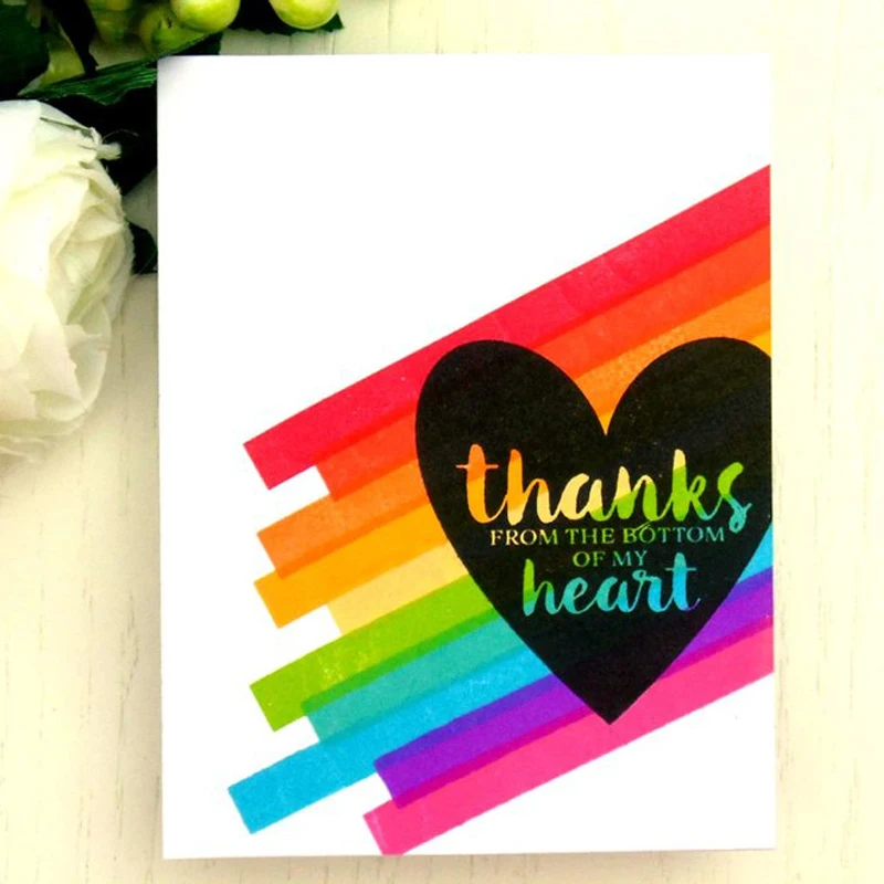 Thanks Heart Transparent Clear Silicone Stamp/Seal for DIY Scrapbooking/Photo Album Decorative Card Making Clear Stamps 3x4inch
Thanks Heart Transparent Clear Silicone Stamp/Seal for DIY Scrapbooking/Photo Album Decorative Card Making Clear Stamps 3x4inch