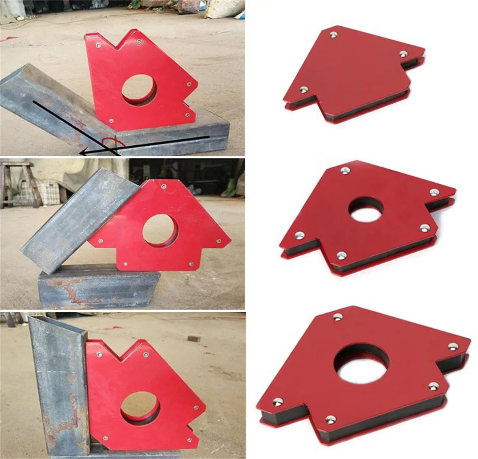 25LBS Welding Magnetic Holder Strong Magnet 3 Angle Arrow Welder Positioner Power Soldering Locator Tool
25LBS Welding Magnetic Holder Strong Magnet 3 Angle Arrow Welder Positioner Power Soldering Locator Tool