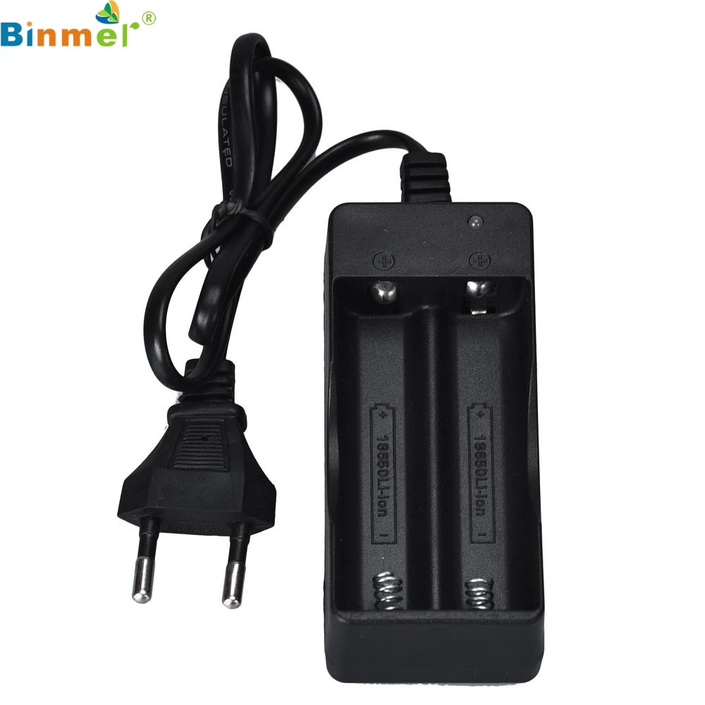 Binmer Factory Price AC 110V 220V Dual Charger For 18650 3.7V Rechargeable Li-Ion Battery US EU Plug
Binmer Factory Price AC 110V 220V Dual Charger For 18650 3.7V Rechargeable Li-Ion Battery US EU Plug