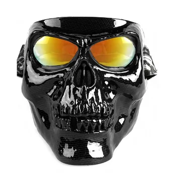 Motorcycle Glasses Helmet Mask Vintage Detachable Modular Skull Mask Motorcycle Goggles Mouth Filter Moto Motocross Glasses
Motorcycle Glasses Helmet Mask Vintage Detachable Modular Skull Mask Motorcycle Goggles Mouth Filter Moto Motocross Glasses