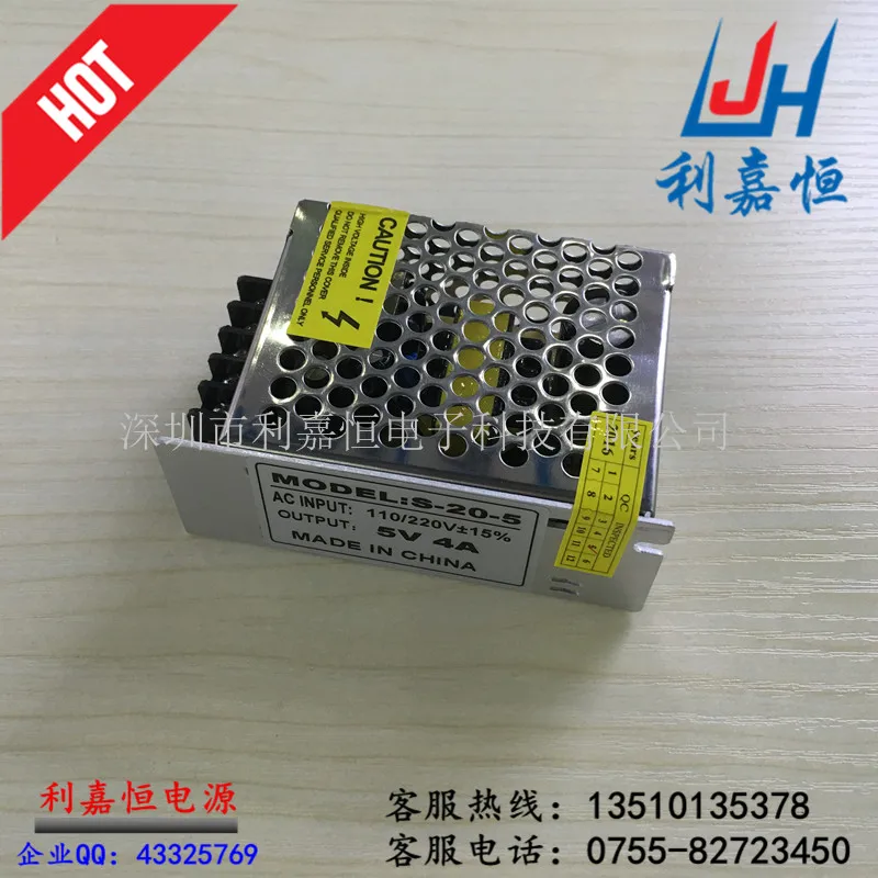 AC110-240V DC 25W 5V 5A Small Volume Single Output Switching power supply for LED Strip light 5V5A free shipping
AC110-240V DC 25W 5V 5A Small Volume Single Output Switching power supply for LED Strip light 5V5A free shipping