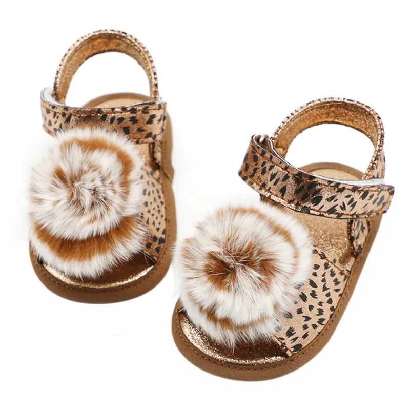 PU Summer Baby Leopard Print Velvet Ball Soft Sole Walking Shoes Fashionable First Walkers New Baby Girl Shoes
PU Summer Baby Leopard Print Velvet Ball Soft Sole Walking Shoes Fashionable First Walkers New Baby Girl Shoes