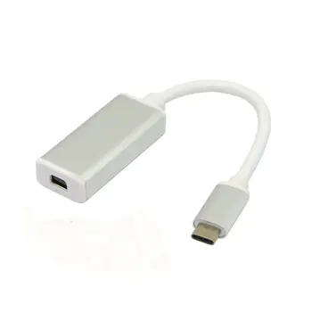10pcs/lot Mini DisplayPort DP 1080p HDTV Adapter to USB-C USB 3.1 Type C Cable with Silver Case for 2015 New 12 Inch Mac book
10pcs/lot Mini DisplayPort DP 1080p HDTV Adapter to USB-C USB 3.1 Type C Cable with Silver Case for 2015 New 12 Inch Mac book