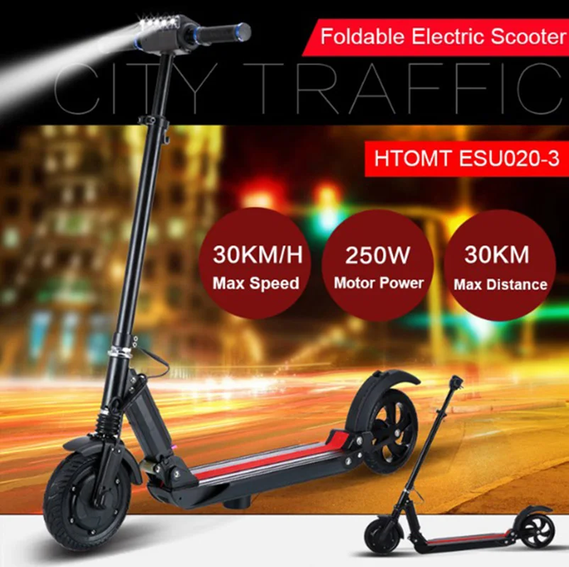 8 дюймов Smart мини-Электрический Скутер 2 колеса скейтборд складной локомотив