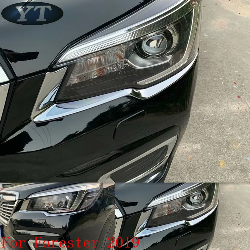 Car head light cover,auto front light trim for Subaru forester 2019,ABS chrome,2pc/lot,car accessories
Car head light cover,auto front light trim for Subaru forester 2019,ABS chrome,2pc/lot,car accessories