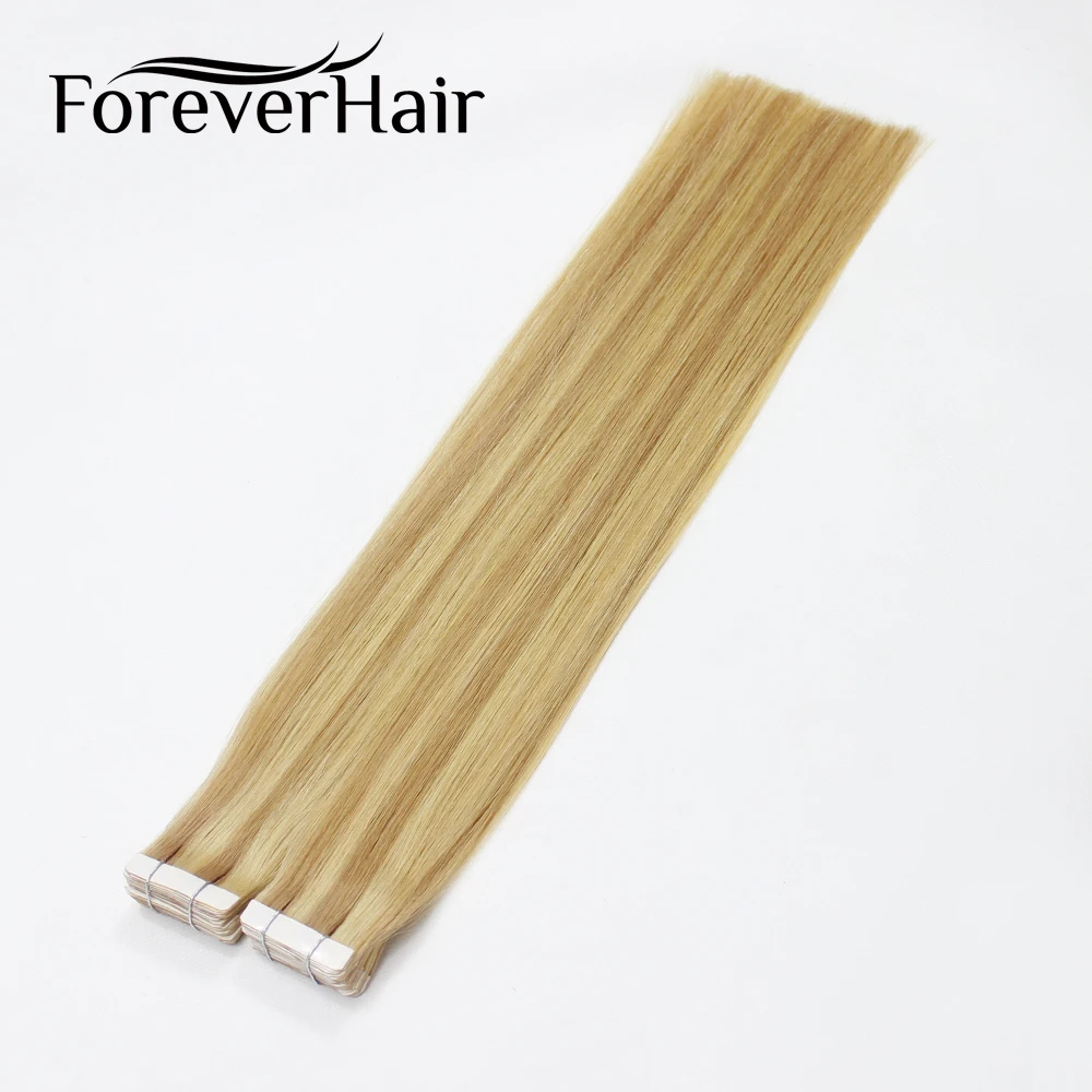 FOREVER HAIR Adhesive Remy Human Hair Long Lasting Skin Weft Tape In Straight 16" Light Color 2g/pc Cuticle Aligned 40g/pack
FOREVER HAIR Adhesive Remy Human Hair Long Lasting Skin Weft Tape In Straight 16" Light Color 2g/pc Cuticle Aligned 40g/pack