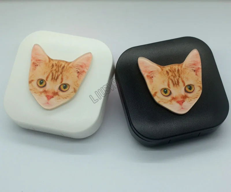 LIUSVENTINA DIY Acrylic Cute Pet Cat Devon Rex Contact Lens Case With Mirror Box Container for Contact Lens Gift for Kids
LIUSVENTINA DIY Acrylic Cute Pet Cat Devon Rex Contact Lens Case With Mirror Box Container for Contact Lens Gift for Kids