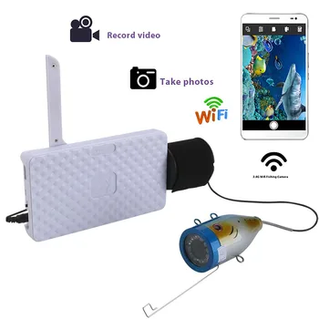 Aluminum alloy 720P Wifi Wireless 15M Underwater Fishing Camera Video Recording For IOS Android APP Supports Record and Photo
Aluminum alloy 720P Wifi Wireless 15M Underwater Fishing Camera Video Recording For IOS Android APP Supports Record and Photo