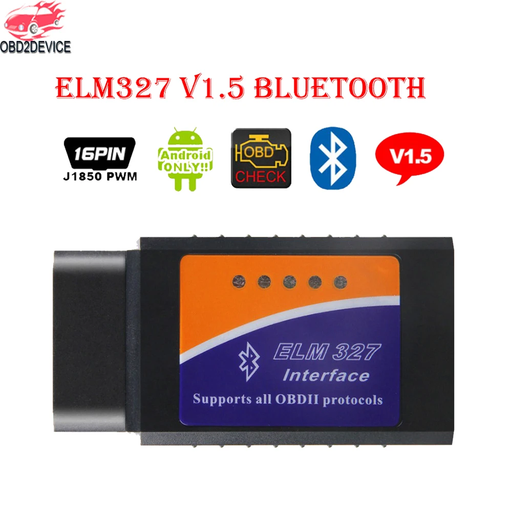 Top quality ELM327 V1.5 Bluetooth OBD2 ELM 327 V 1.5 USB OBDII Code Reader Scanner V1.5 ELM327 Mini OBD2 Car Scanner
Top quality ELM327 V1.5 Bluetooth OBD2 ELM 327 V 1.5 USB OBDII Code Reader Scanner V1.5 ELM327 Mini OBD2 Car Scanner